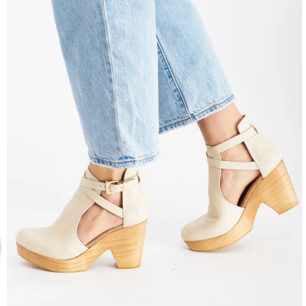 NEW Free People Cedar Clog in Afterglow Sz 38.5